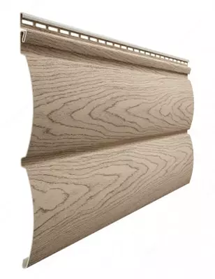 Сайдинг под дерево "DÖCKE" Lux Лиственница D4.7T Блок-Хаус, 3600х243х1.2 мм, уп. 20 шт. (Сибирский)