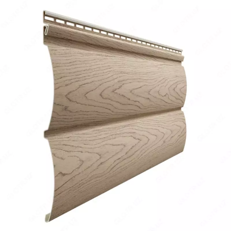 Сайдинг под дерево "DÖCKE" Lux Лиственница D4.7T Блок-Хаус, 3600х243х1.2 мм, уп. 20 шт. (Сибирский)