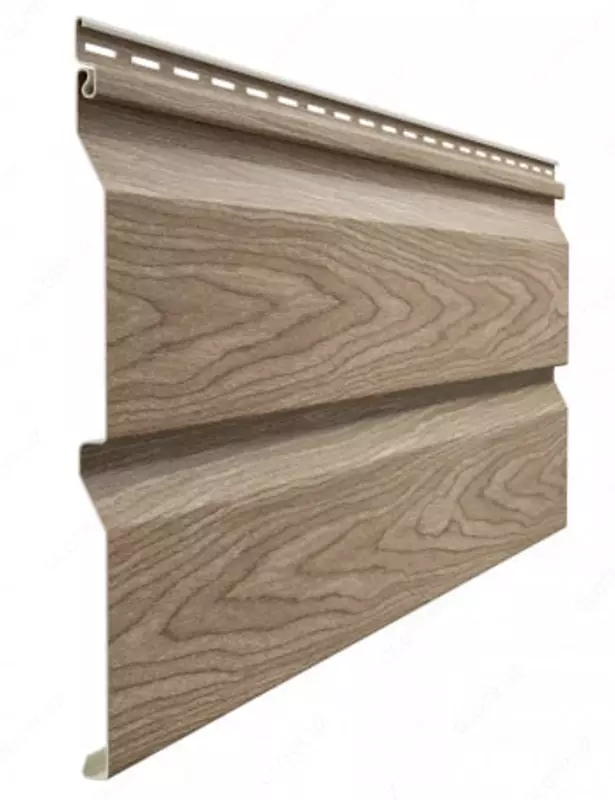 Сайдинг под дерево "DÖCKE" Lux Ванкувер D5D Корабельный брус, 3000х253х1.2 мм, уп. 20 шт. (Кедр)