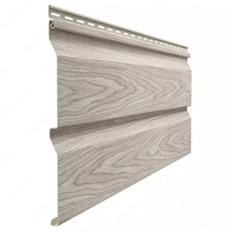 Сайдинг под дерево "DÖCKE" Lux Ванкувер D5D Корабельный брус, 3000х253х1.2 мм, уп. 20 шт. (Орех)