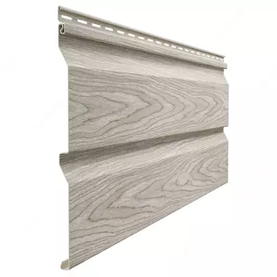 Сайдинг под дерево "DÖCKE" Lux Ванкувер D5D Корабельный брус, 3000х253х1.2 мм, уп. 20 шт. (Орех)