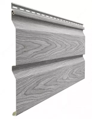 Сайдинг под дерево "DÖCKE" Lux Ванкувер D5D Корабельный брус, 3000х253х1.2 мм, уп. 20 шт. ( Канадская береза)