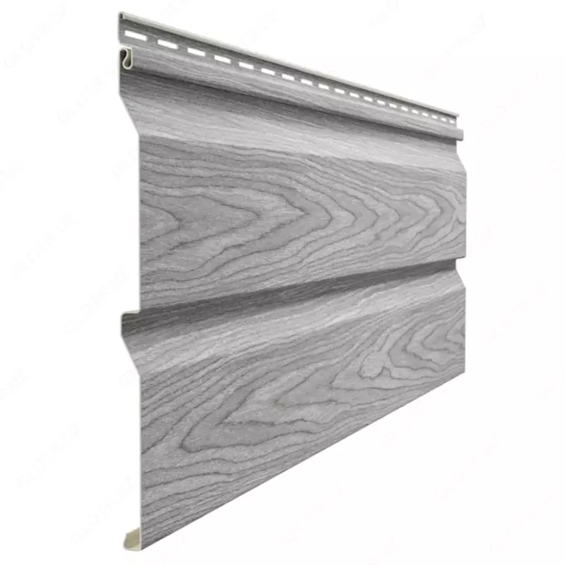 Сайдинг под дерево "DÖCKE" Lux Ванкувер D5D Корабельный брус, 3000х253х1.2 мм, уп. 20 шт. ( Канадская береза)