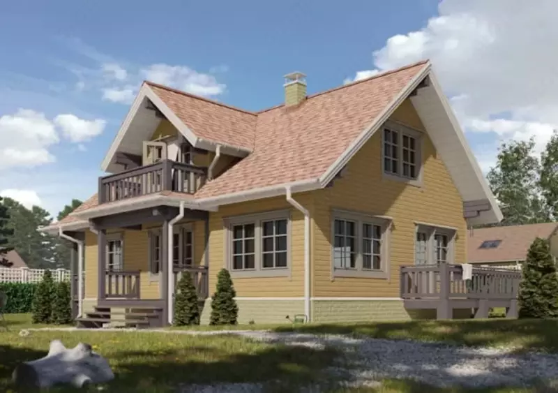 Сайдинг под дерево "DÖCKE" Lux Ванкувер D5D Корабельный брус, 3000х253х1.2 мм, уп. 20 шт. (Зрелый каштан)