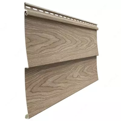 Сайдинг под дерево "DÖCKE" Lux Ванкувер Ёлочка D5C, 3600х254х1.2 мм, уп. 20 шт. (Кедр)