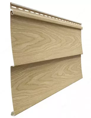 Сайдинг под дерево "DÖCKE" Lux Ванкувер Ёлочка D5C, 3600х254х1.2 мм, уп. 20 шт. (Зрелый каштан)