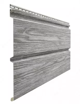 Сайдинг под дерево "DÖCKE" Lux Монреаль Брус D6S, 3600х300х1.2 мм, уп. 16 шт. (Канадская береза)