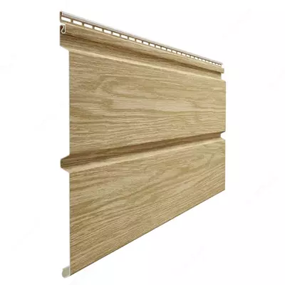 Сайдинг под дерево "DÖCKE" Lux Монреаль Брус D6S, 3600х300х1.2 мм, уп. 16 шт. (Зрелый каштан)