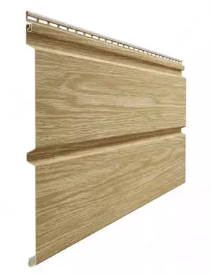 Сайдинг под дерево "DÖCKE" Lux Монреаль Брус D6S, 3600х300х1.2 мм, уп. 16 шт. (Зрелый каштан)