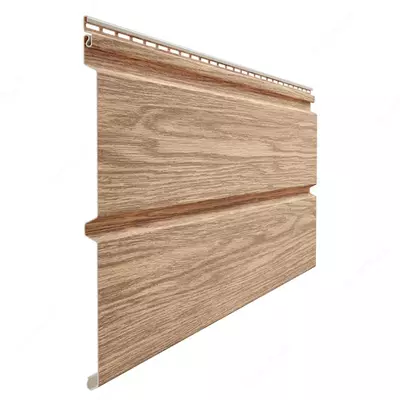 Сайдинг под дерево "DÖCKE" Lux Монреаль Брус D6S, 3600х300х1.2 мм, уп. 16 шт. (Рябина)