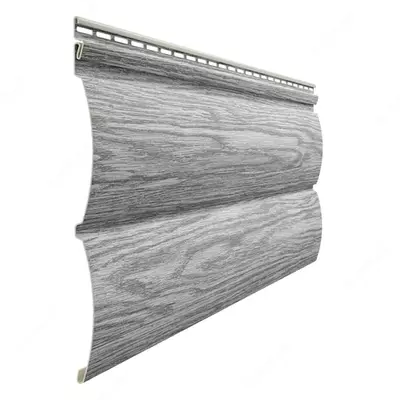 Сайдинг под дерево "DÖCKE" Lux Монреаль Блок-Хаус D4.7T, 3600х243х1.2 мм, уп. 20 шт. (Канадская береза)