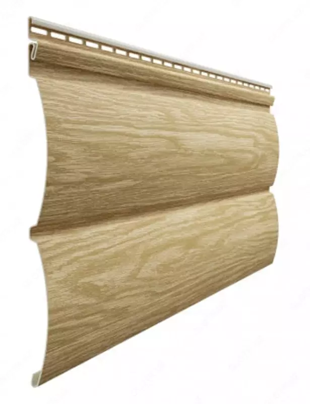 Сайдинг под дерево "DÖCKE" Lux Монреаль Блок-Хаус D4.7T, 3600х243х1.2 мм, уп. 20 шт. (Зрелый каштан)