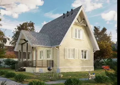 Сайдинг под дерево "DÖCKE" Lux Монреаль Блок-Хаус D4.7T, 3600х243х1.2 мм, уп. 20 шт. (Зрелый каштан)