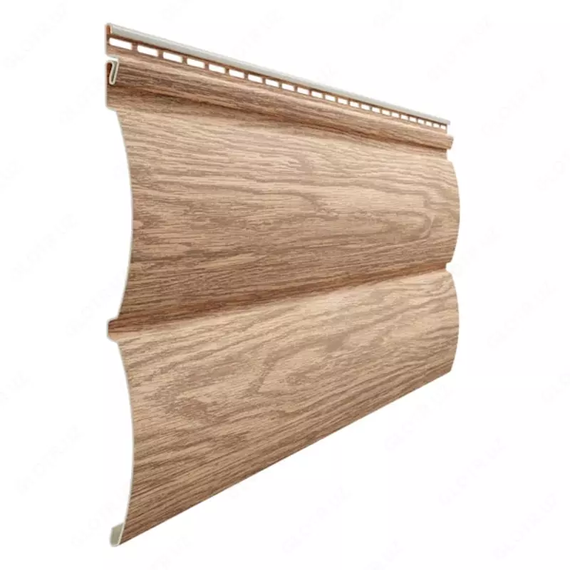 Сайдинг под дерево "DÖCKE" Lux Монреаль Блок-Хаус D4.7T, 3600х243х1.2 мм, уп. 20 шт. (Рябина)