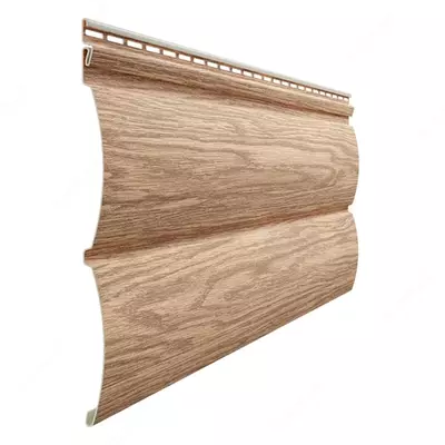 Сайдинг под дерево "DÖCKE" Lux Монреаль Блок-Хаус D4.7T, 3600х243х1.2 мм, уп. 20 шт. (Рябина)