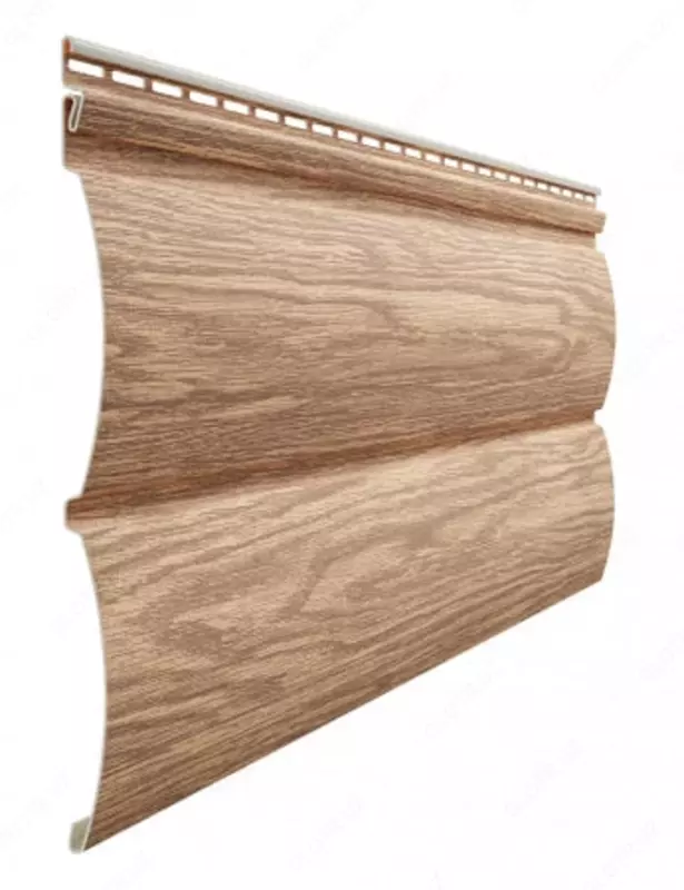 Сайдинг под дерево "DÖCKE" Lux Монреаль Блок-Хаус D4.7T, 3600х243х1.2 мм, уп. 20 шт. (Рябина)