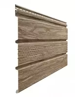 Кровельная панель под дерево (с центральной перфорацией) "DÖCKE" Lux Софиты Т4