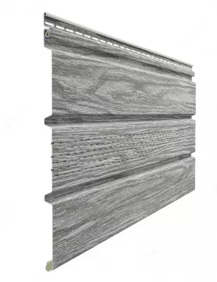 Кровельная панель под дерево (с центральной перфорацией) "DÖCKE" Lux Софиты Т4 , 3000х305х1.2 мм, уп. 16 шт. ( Канадская береза)