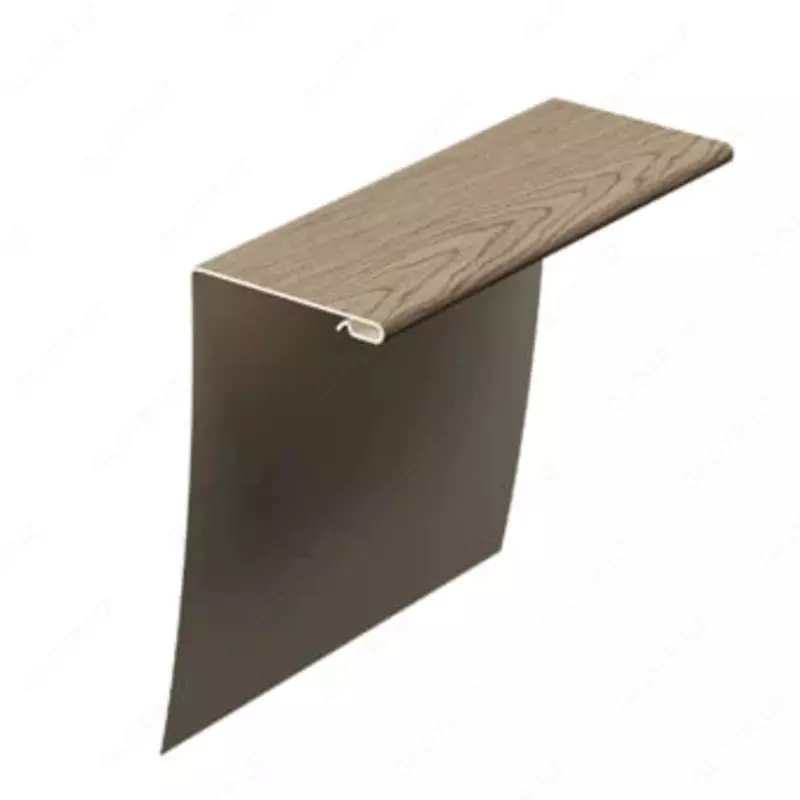 Универсальный околооконный профиль "DÖCKE" 89/254 мм, дл. 3000 мм, уп. 12 шт. (Сибирский)