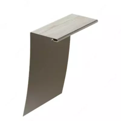 Универсальный околооконный профиль "DÖCKE" 89/254 мм, дл. 3000 мм, уп. 12 шт. (Орех)