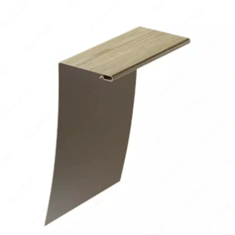 Универсальный околооконный профиль "DÖCKE" 89/254 мм, дл. 3000 мм, уп. 12 шт. (Кедр)