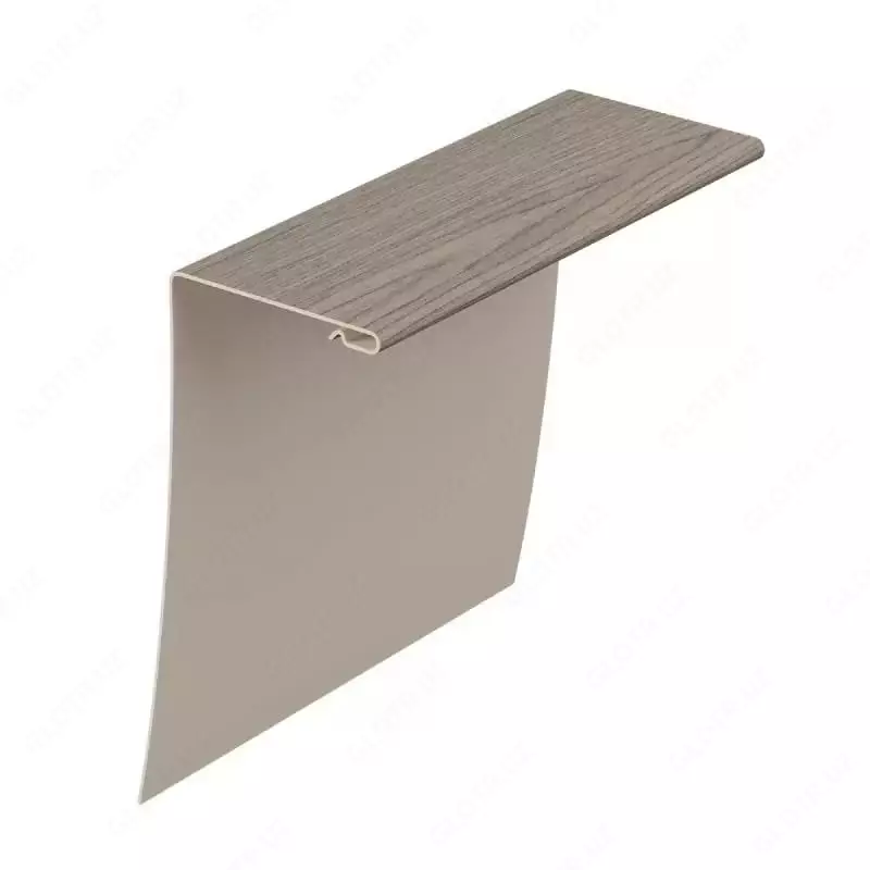 Универсальный околооконный профиль "DÖCKE" 89/254 мм, дл. 3000 мм, уп. 12 шт. (Уссурийский)