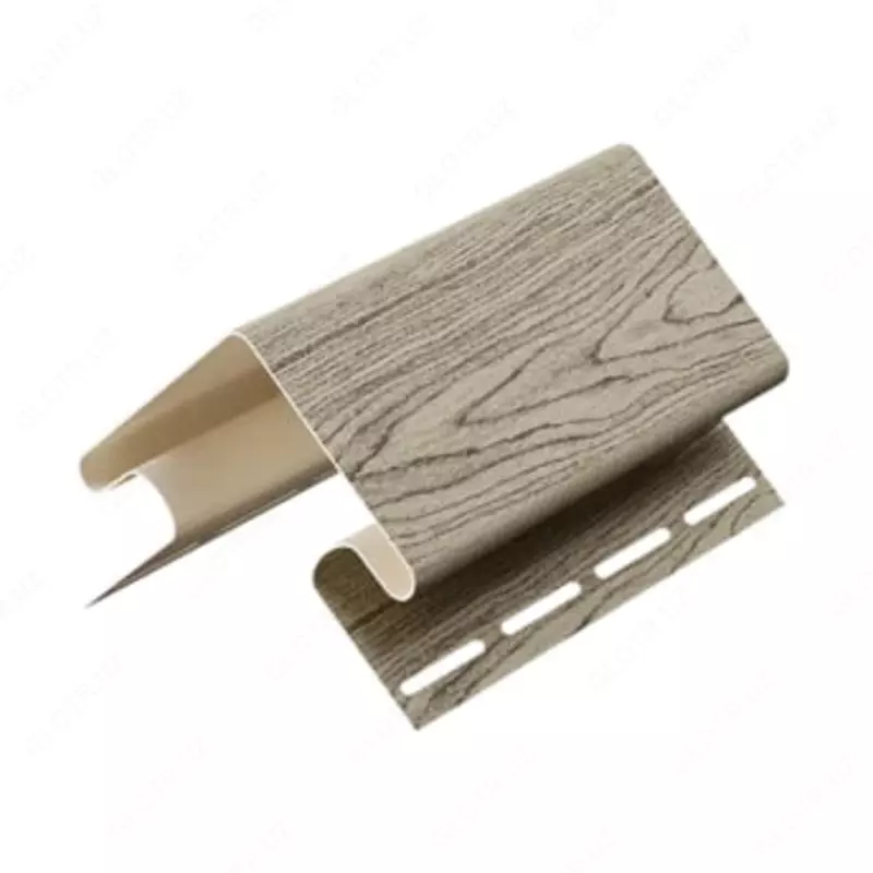 Угол (внешний) для фасадных панелей "DÖCKE" 75/15 мм, дл. 3000 мм, уп. 12 шт. (Амурский)