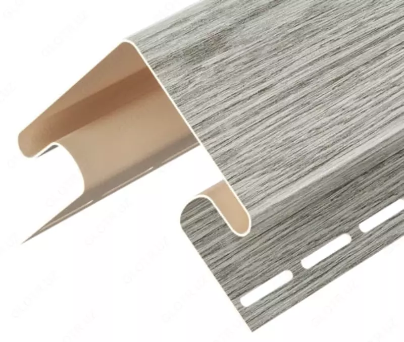 Угол (внешний) для фасадных панелей "DÖCKE" 75/15 мм, дл. 3000 мм, уп. 12 шт. (Канадская береза)