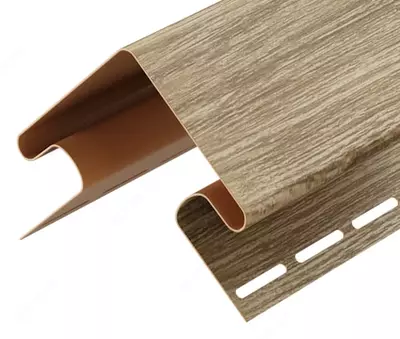 Fasad panellari uchun burchak (tashqi) "DÖCKE" 75/15 mm, uzunligi. 3000 mm, o'ram. 12 dona. (Sidr)