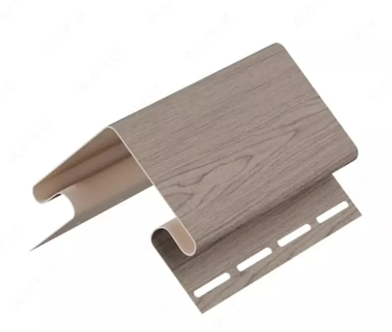 Угол (внешний) для фасадных панелей "DÖCKE" 75/15 мм, дл. 3000 мм, уп. 12 шт. (Уссурийский)