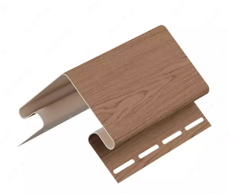 Угол (внешний) для фасадных панелей "DÖCKE" 75/15 мм, дл. 3000 мм, уп. 12 шт. (Алтайский)