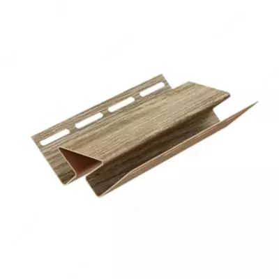 Угол (внутренний) для фасадных панелей "DÖCKE" 16 мм, дл. 3000 мм, уп. 12 шт. (Кедр)