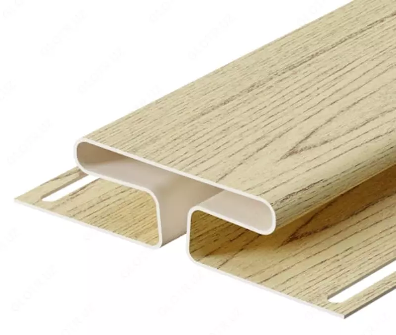 Профиль - Н13 мм для сайдинга "DÖCKE" Lux дл. 3000 мм, уп. 18 шт. (Камчатский)