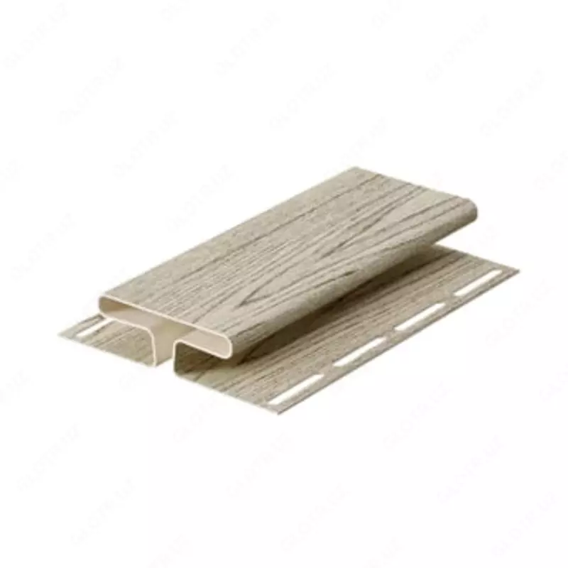 Профиль - Н13 мм для сайдинга "DÖCKE" Lux дл. 3000 мм, уп. 18 шт. (Амурский)