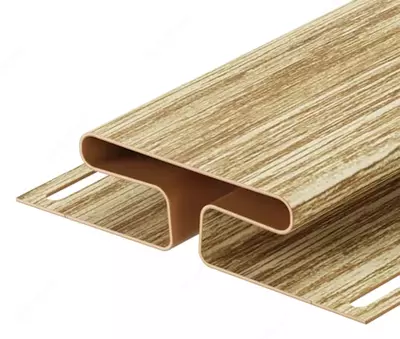 Профиль - Н13 мм для сайдинга "DÖCKE" Lux дл. 3000 мм, уп. 18 шт. (Рябина)