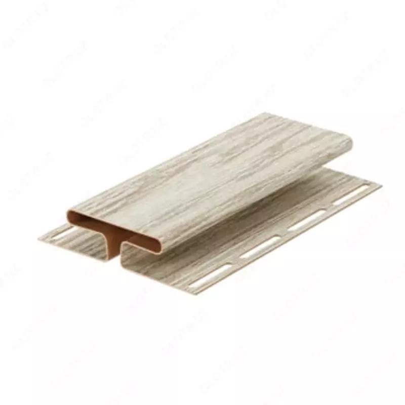 Profil - siding uchun H13 mm "DÖCKE" Lux uzunligi. 3000 mm, o'ram. 18 dona. (yong'oq)