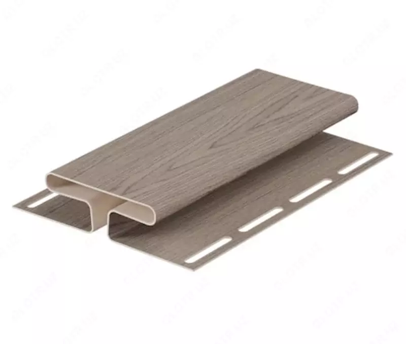 Профиль - Н13 мм для сайдинга "DÖCKE" Lux дл. 3000 мм, уп. 18 шт. (Уссурийский)