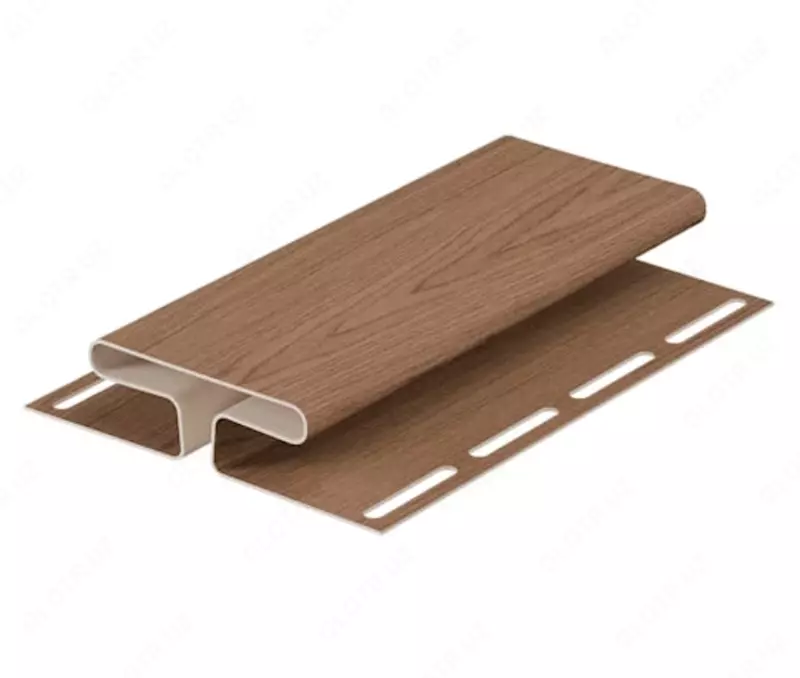 Профиль - Н13 мм для сайдинга "DÖCKE" Lux дл. 3000 мм, уп. 18 шт. (Алтайский)