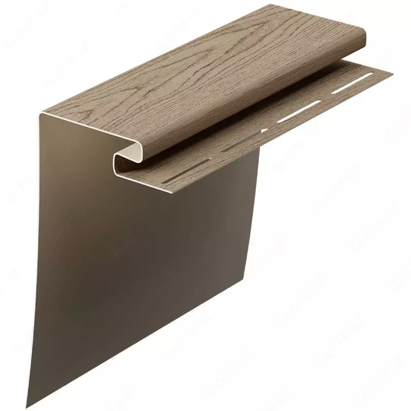 Профиль околооконный "Docke" Lux, 3000 мм, уп. 12 шт. (Сибирский)