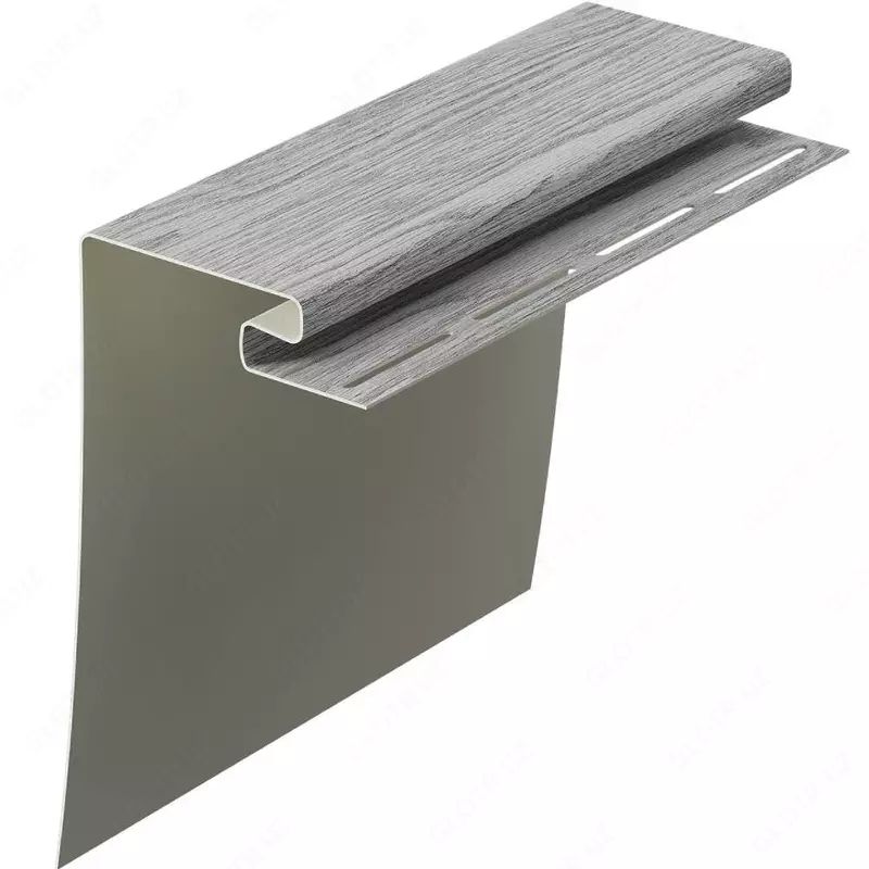 Deraza profili "Docke" Lux, 3000 mm, o'ram. 12 dona. (Kanada qayini)