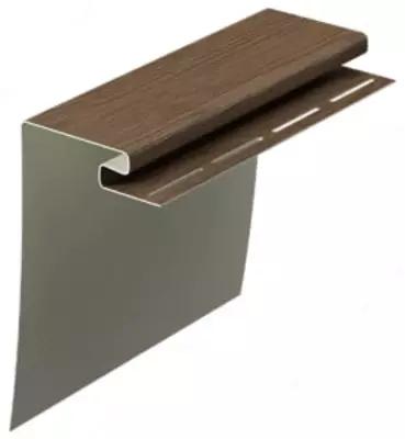 Deraza profili "Docke" Lux, 3000 mm, o'ram. 12 dona. (Bodom)