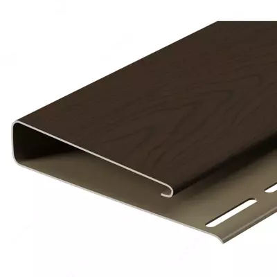 Наличник для сайдинга под дерево "DÖCKE" Lux, 75 мм, дл. 3000 мм, уп. 18 шт. (Приморский)