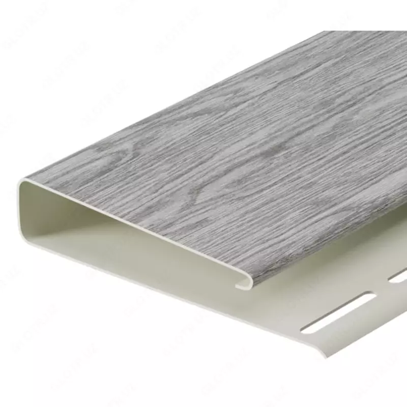 Наличник для сайдинга под дерево "DÖCKE" Lux, 75 мм, дл. 3000 мм, уп. 18 шт. (Канадская береза)