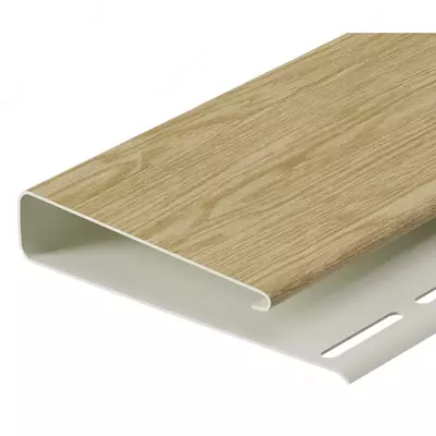 Наличник для сайдинга под дерево "DÖCKE" Lux, 75 мм, дл. 3000 мм, уп. 18 шт. (Зрелый каштан)