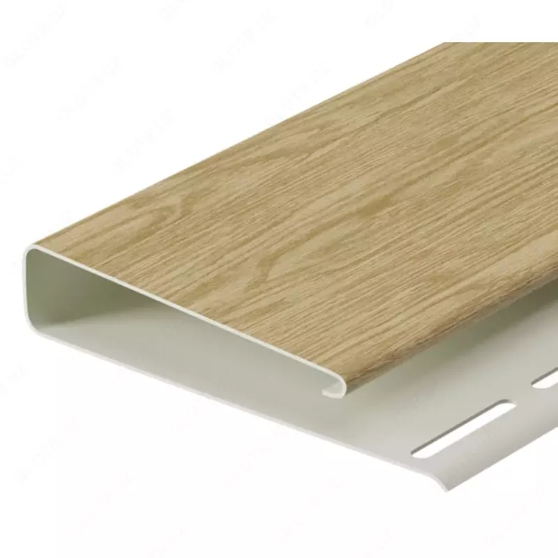 Наличник для сайдинга под дерево "DÖCKE" Lux, 75 мм, дл. 3000 мм, уп. 18 шт. (Зрелый каштан)