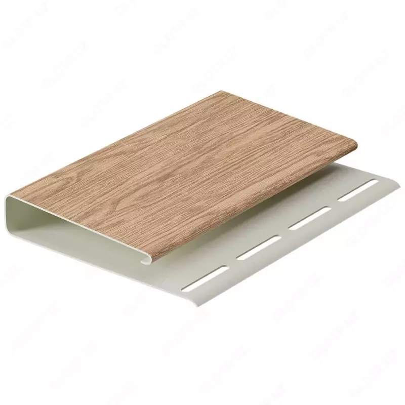 Наличник для сайдинга под дерево "DÖCKE" Lux, 75 мм, дл. 3000 мм, уп. 18 шт. (Рябина)