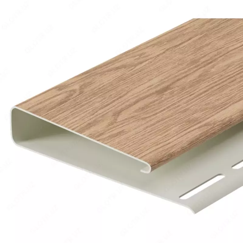 Наличник для сайдинга под дерево "DÖCKE" Lux, 75 мм, дл. 3000 мм, уп. 18 шт. (Рябина)