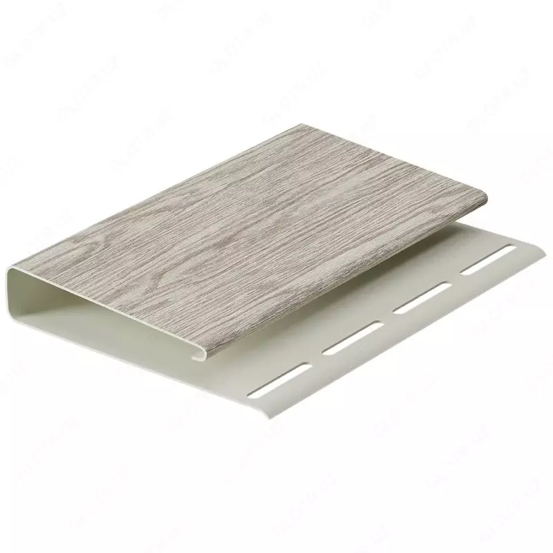 Наличник для сайдинга под дерево "DÖCKE" Lux, 75 мм, дл. 3000 мм, уп. 18 шт. (Орех)