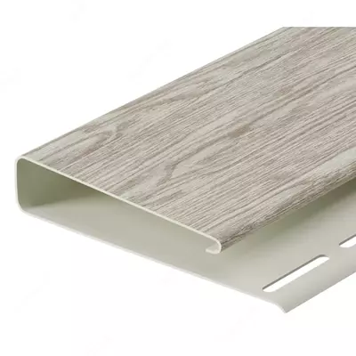 Наличник для сайдинга под дерево "DÖCKE" Lux, 75 мм, дл. 3000 мм, уп. 18 шт. (Орех)