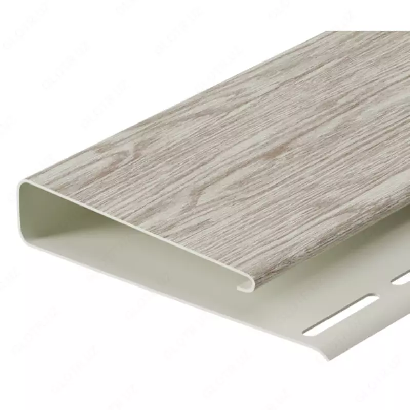 Наличник для сайдинга под дерево "DÖCKE" Lux, 75 мм, дл. 3000 мм, уп. 18 шт. (Орех)